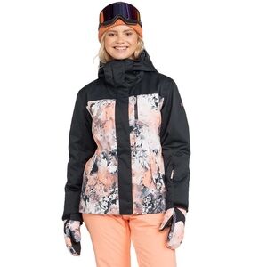 Roxy Jetty Block Snow Jacket Women’s Small NEW with tags